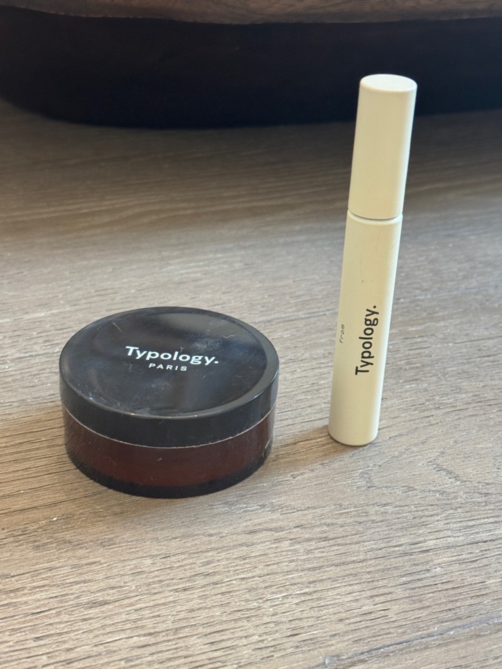 Typology loose powder and serum mascara bundle